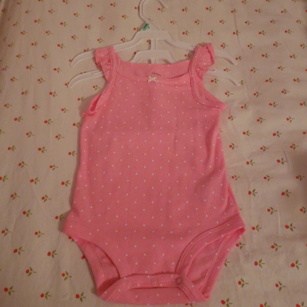 18M pink Onesie